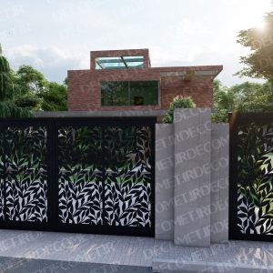 درب فلزی CNC کد 106