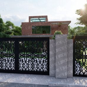 درب فلزی CNC کد 108