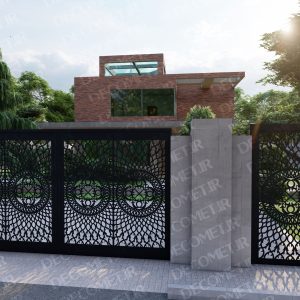 درب فلزی CNC کد 112
