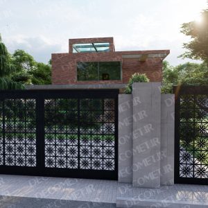 درب فلزی CNC کد 115